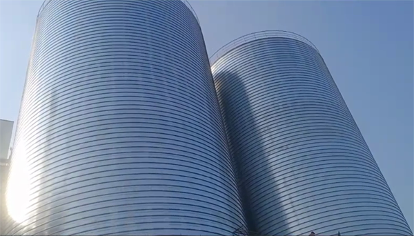 东川2座混凝土高架卷板仓